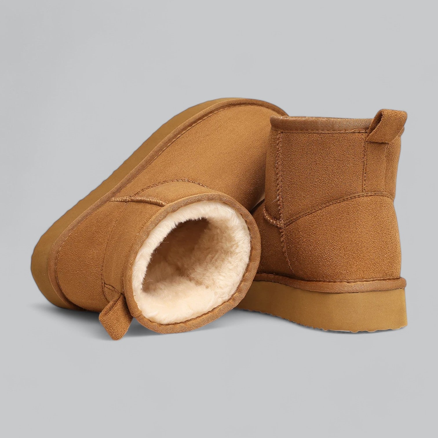 Fjällor | Suede Snowboots för Damer