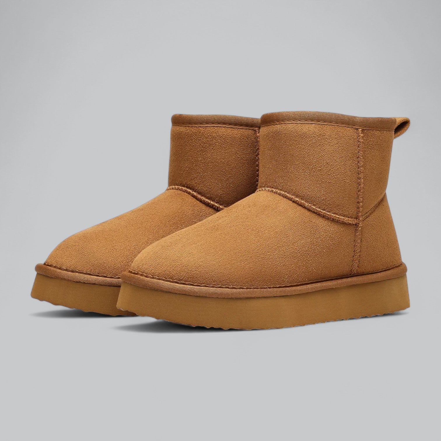 Fjällor | Suede Snowboots för Damer