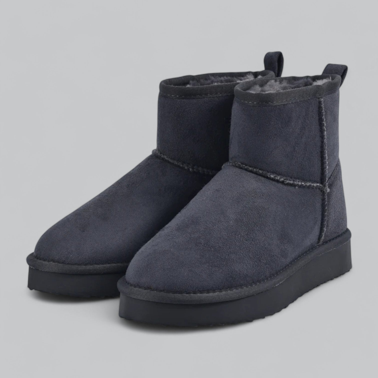 Fjällor | Suede Snowboots för Damer